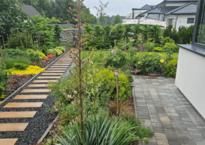 ogród po 3 latach od aranżacji Tomaszek Ogrody Toruń