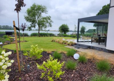 aranżacja ogrodu po roku Tomaszek Ogrody Toruń