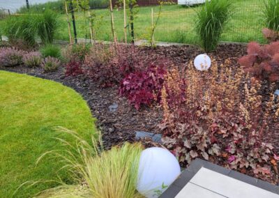 aranżacja ogrodu po roku Tomaszek Ogrody Toruń