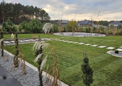 projekt ogrodu aranżacja ogrodu ogrody Toruń Tomaszek Ogrody