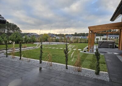 projekt ogrodu aranżacja ogrodu ogrody Toruń Tomaszek Ogrody